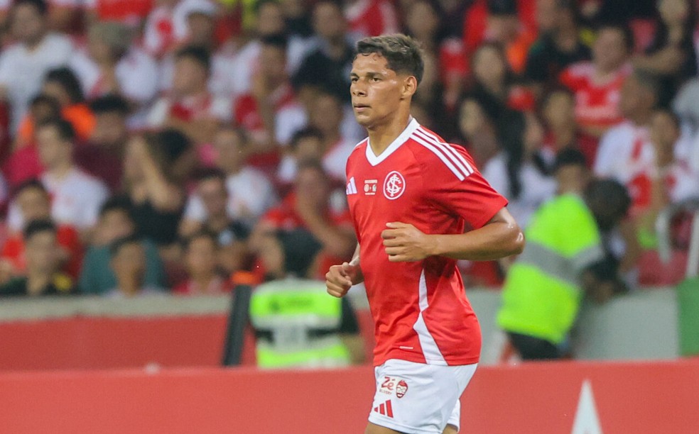 Gustavo Santos volante Inter — Foto: Ricardo Duarte/Divulgação, Internacional