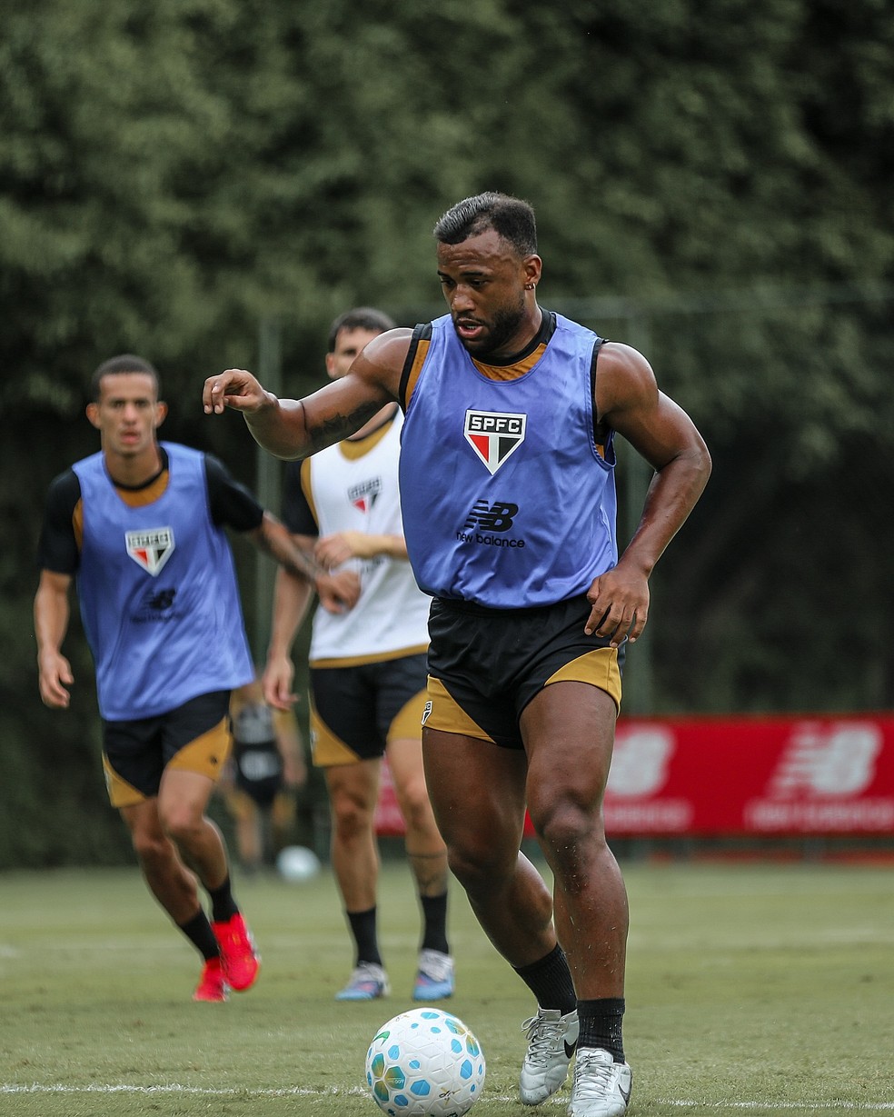 Luan foi liberado de treinamento - São Paulo libera jogadores