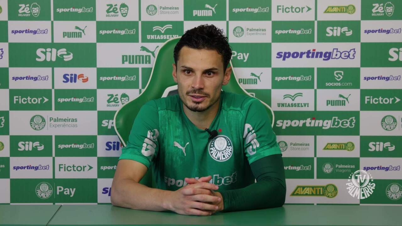 Veiga supera lesão e destaca importância como capitão silencioso no Palmeiras de Abel