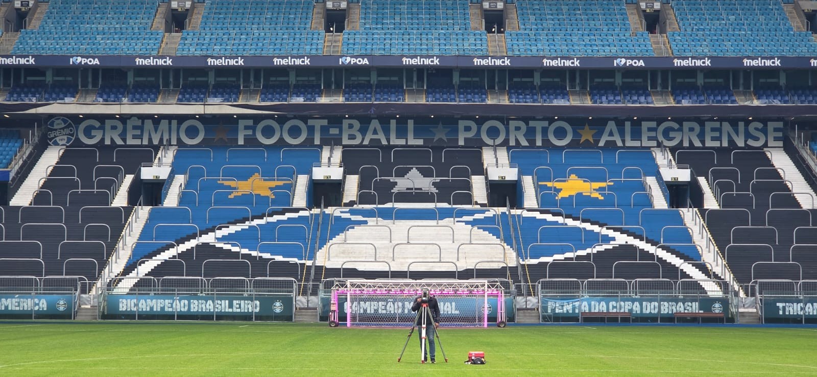 CBF inicia vistorias em estádios do Brasileirão; medida é parte de proposta para criação de liga única