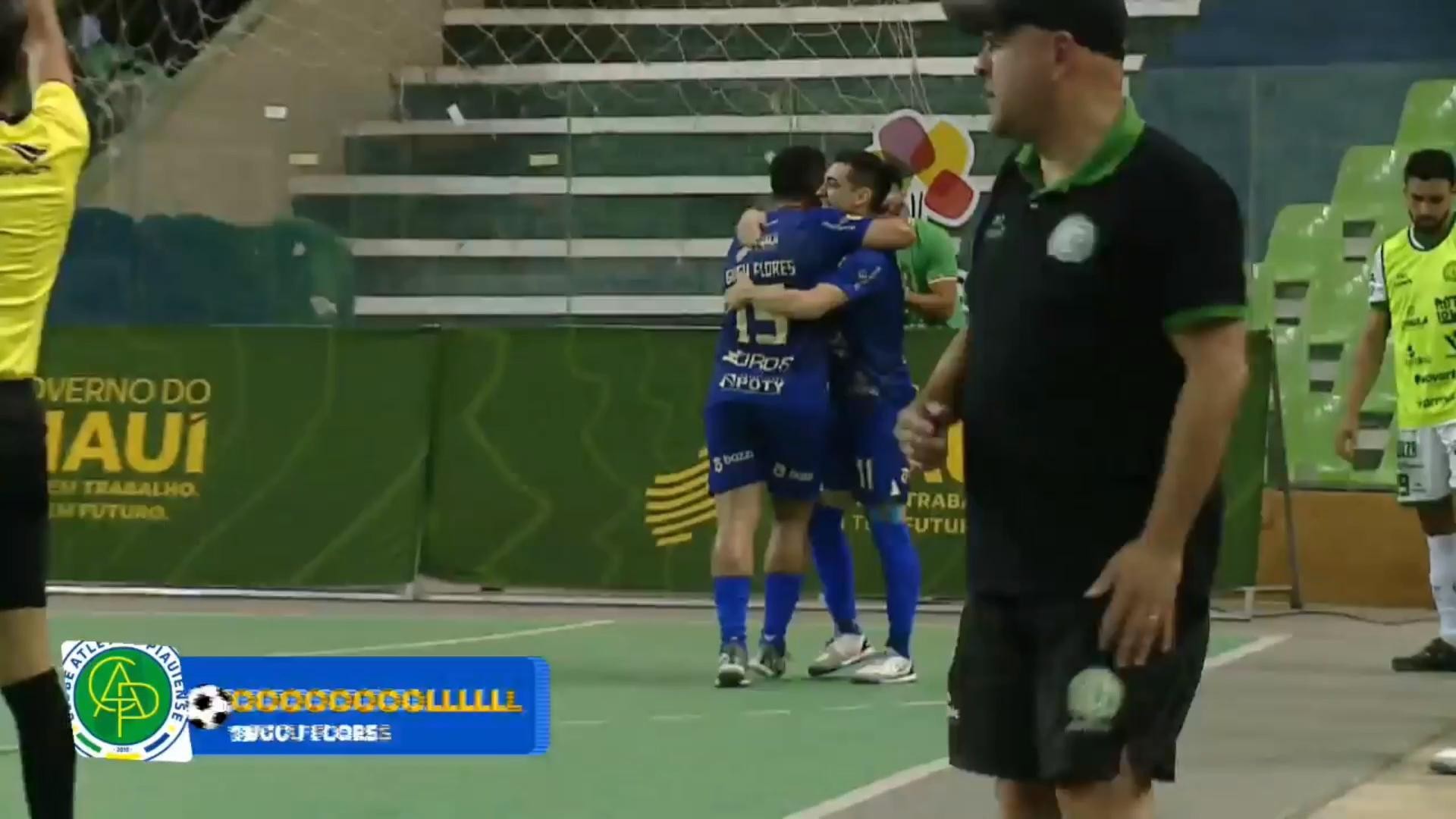 Brasileiro de Futsal: Atlético-PI vence Chapecoense por 4 a 3 e garante classificação antecipada
