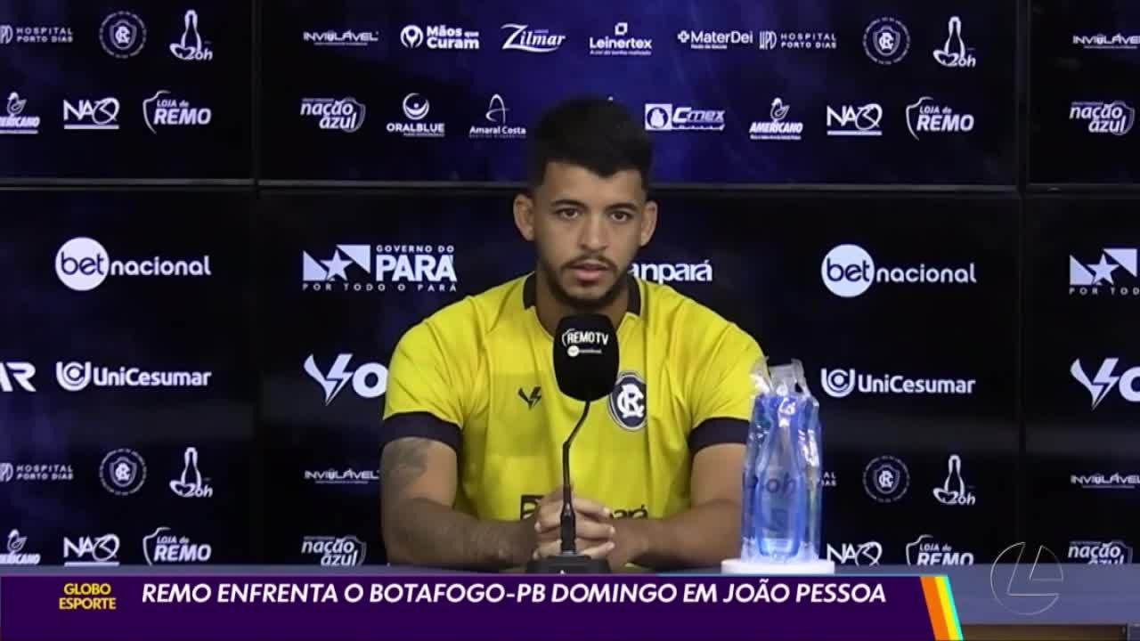 Remo enfrenta o Botafogo-PB, domingo,best live casino onlineJoão Pessoa, pela Série C
