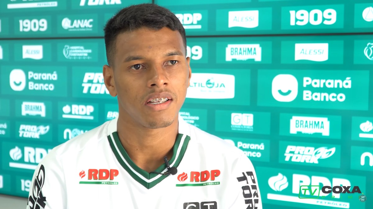 Atacante Taílson, do Santos, é confirmado como reforço do Coritiba ...