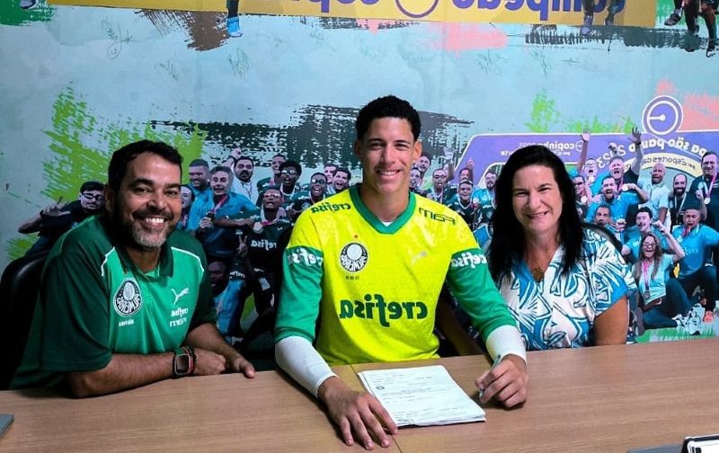 CRB empresta goleiro da base para o Palmeiras