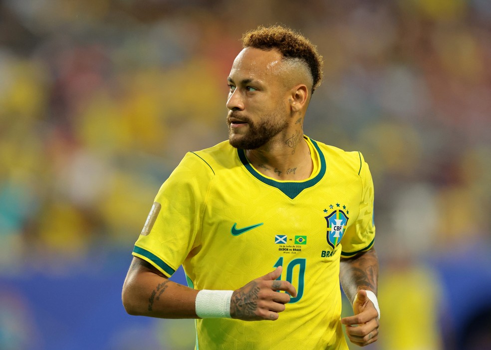 Neymar Brasil x Escócia Seleção — Foto: Sam Navarro/Reuters