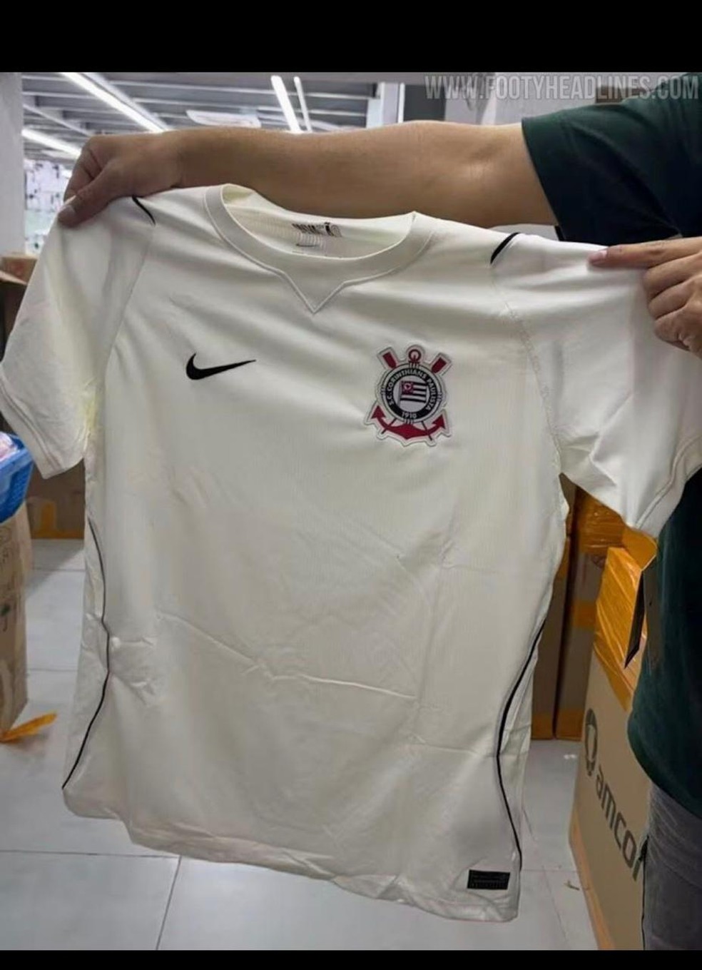 Corinthians se aproxima de estrear seus novos uniformes