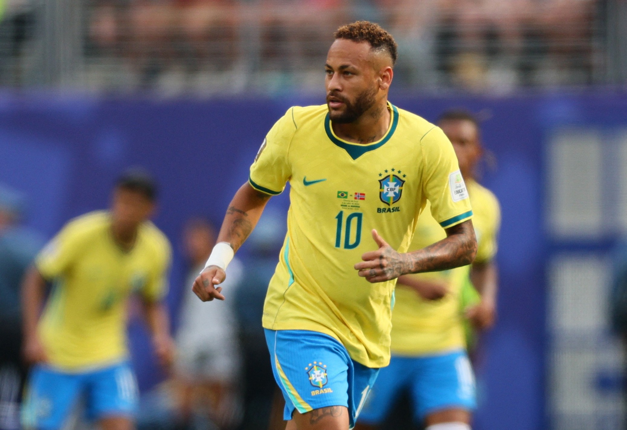 Neymar retorna ao Santos após Copa do Mundo em julho