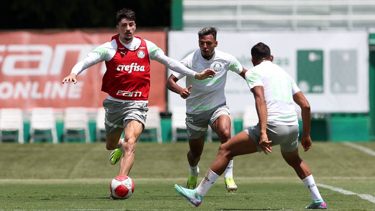 Palmeiras pronta para enfrentar Santo André: Abel planeja alteração tática crucial.