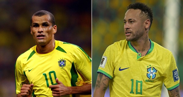 Neymar diz que jogaria em 2002 no lugar de Rivaldo e acende debate entre os  craques | futebol internacional | ge