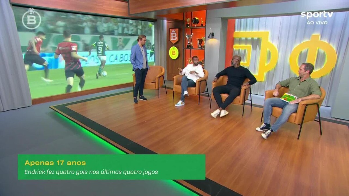 Comentaristas apontam Palmeiras como favorito no Brasileirão e pedem Endrick de titular da Seleção