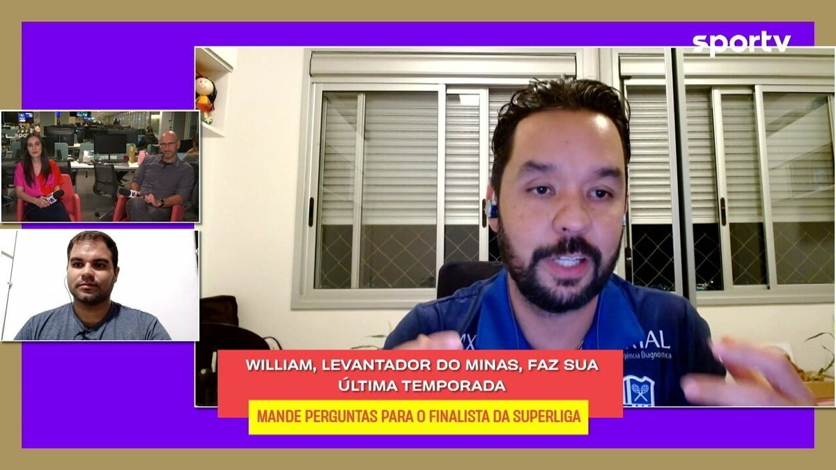 William Se Diz Em Paz Com Aposentadoria Na Final Da Superliga Vôlei Ge 0902