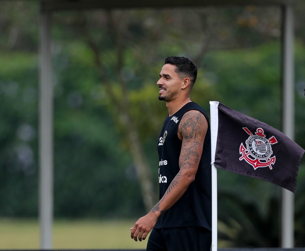 Lucas Veríssimo trocou o Corinthians pelo Al-Duhail, do Catar — Foto: Rodrigo Coca / Ag.Corinthians