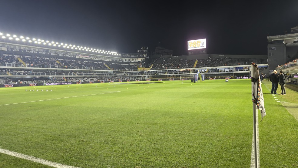 Santos x Flamengo, Vila Belmiro — Foto: Pedro Hubner