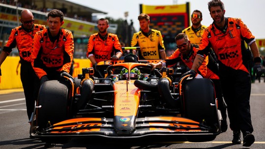 McLaren sugere priorizar Norris em briga por título da F1 - Foto: (Peter Fox - Formula 1/Formula 1 via Getty Images)