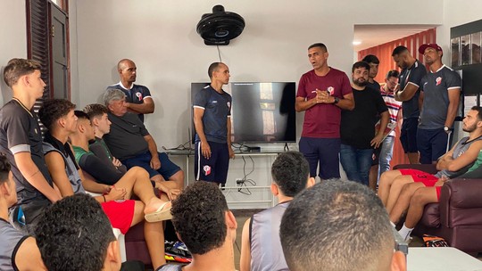 Santa Cruz de Natal apresenta técnico João Paulo Oliveira e inicia pré-temporada - Foto: (Pedro Henrique Santiago/Santa Cruz de Natal)