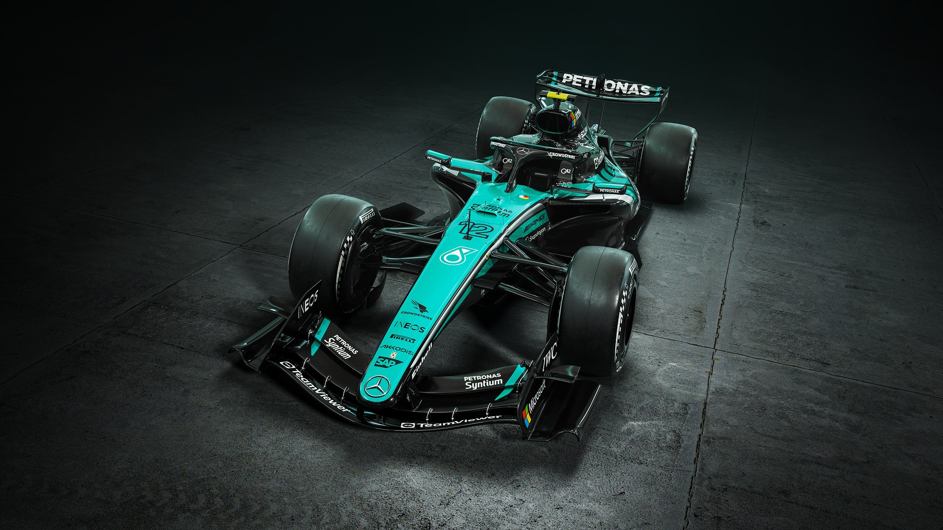 Mercedes revela pintura especial para o GP do Bahrein na Malásia; veja