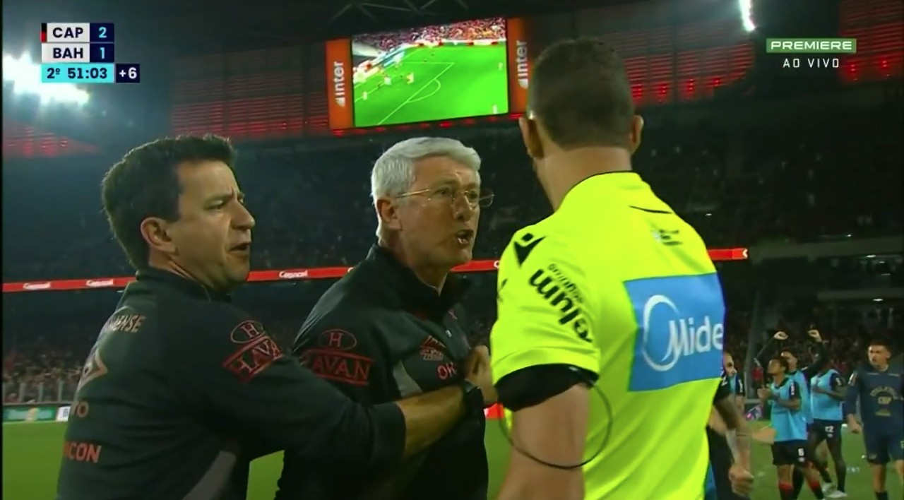 STJD reduz punição de Odair Hellmann, mas técnico ainda desfalca o Athletico; entenda