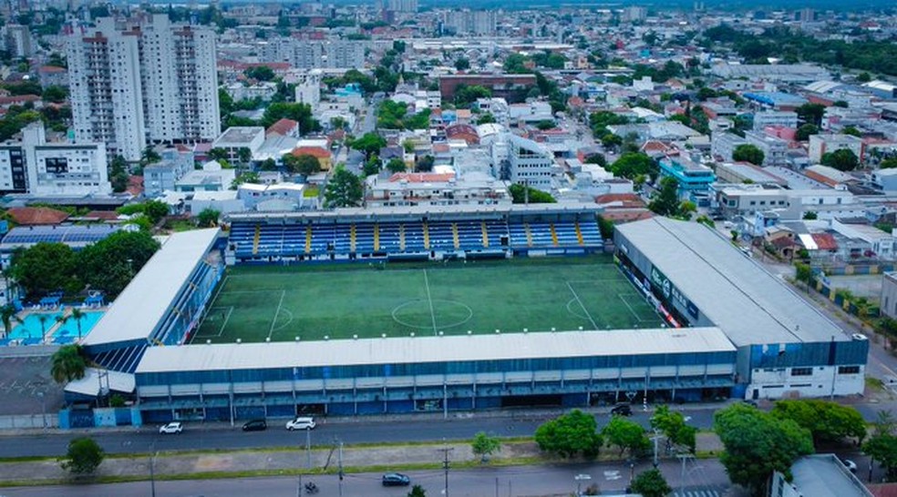 Estádio Francisco Novelletto, em Porto Alegre — Foto: Pablo Nunes / YFC