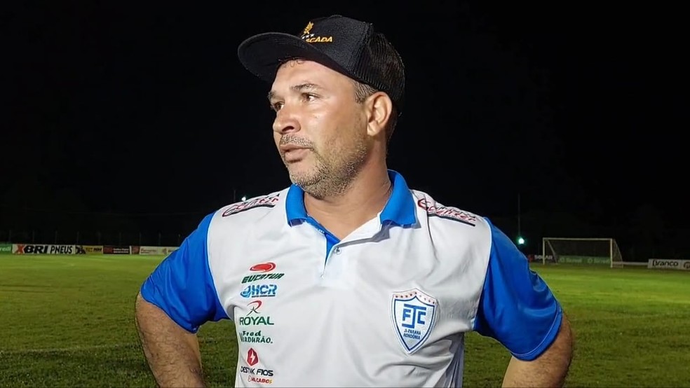 Júnior Ji-Paraná comenta o Rondoniense 2025 pelo Galo da BR — Foto: Agnaldo Martiolli
