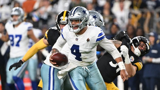 NFL: Em jogo com muitas viradas, Cowboys vencem os Steelers forabetano casino melhores jogoscasa