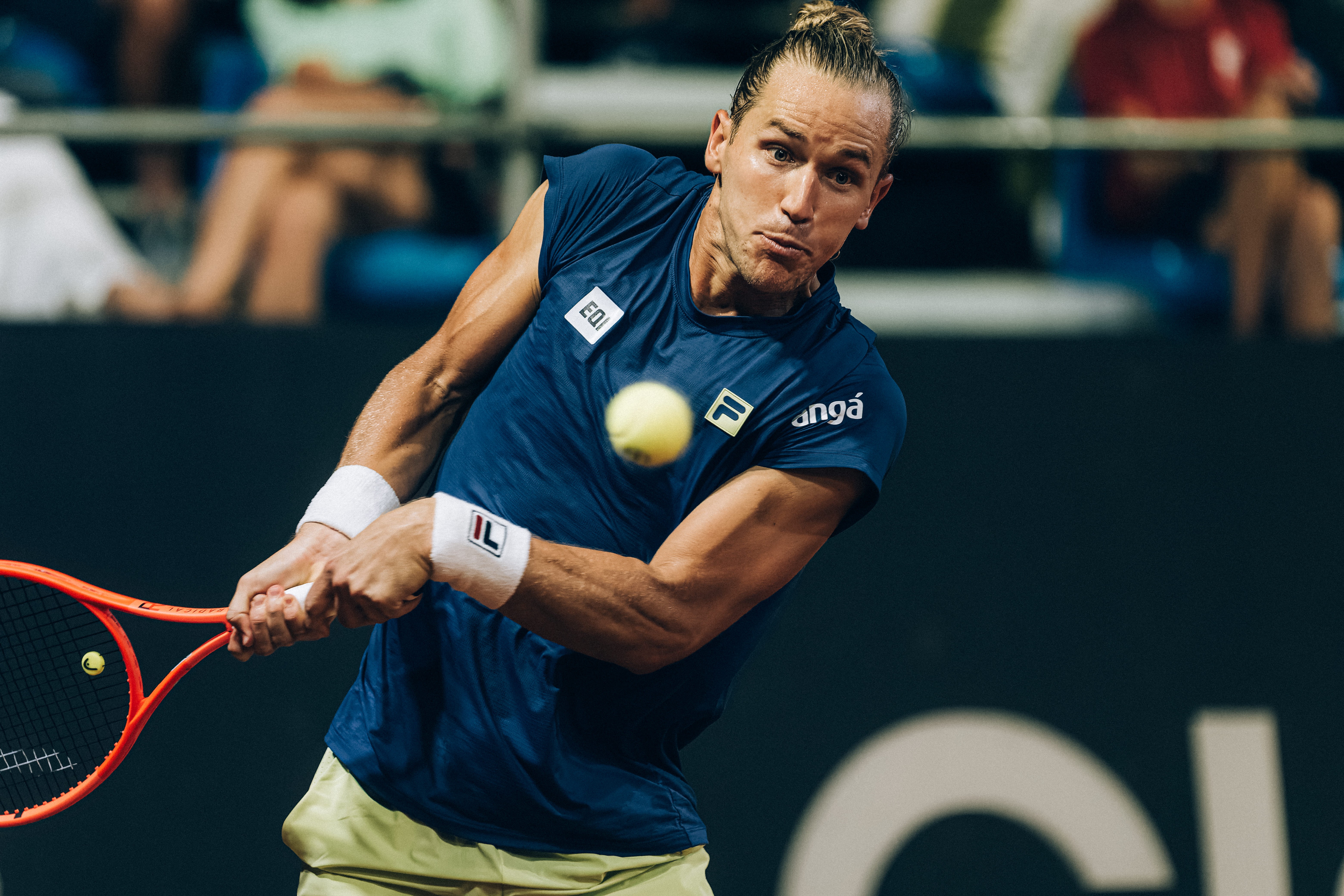 Rafa Matos cita evolução com Orlando Luz e pressão por tri do Rio Open | Ge