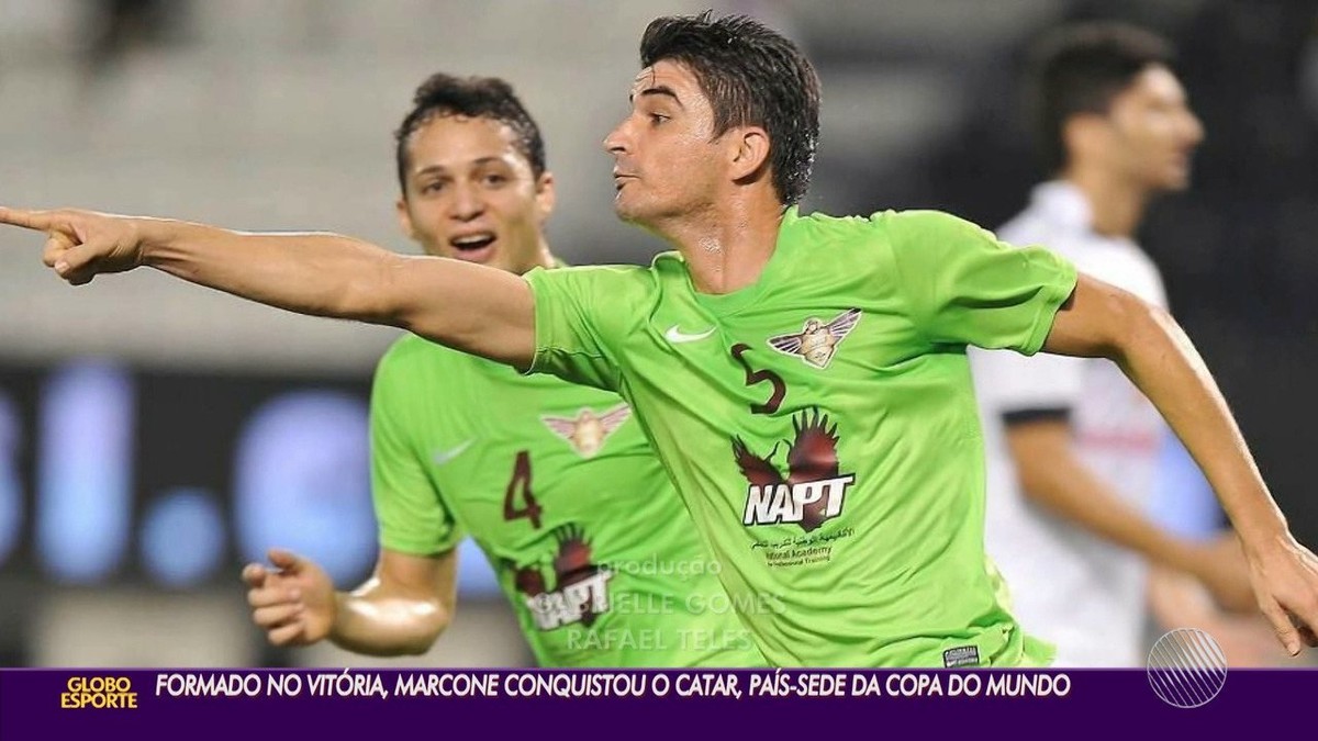 Um dia de futebol na segunda divisão do campeonato do Catar, globoesporte