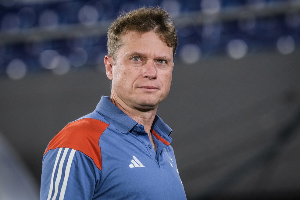 Fernando Seabra; Libertad x Cruzeiro — Foto: Gustavo Aleixo/Cruzeiro