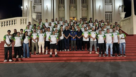 Segunda parte da delegação do Acre viaja para disputa dos Jogos Universitários Brasileiros