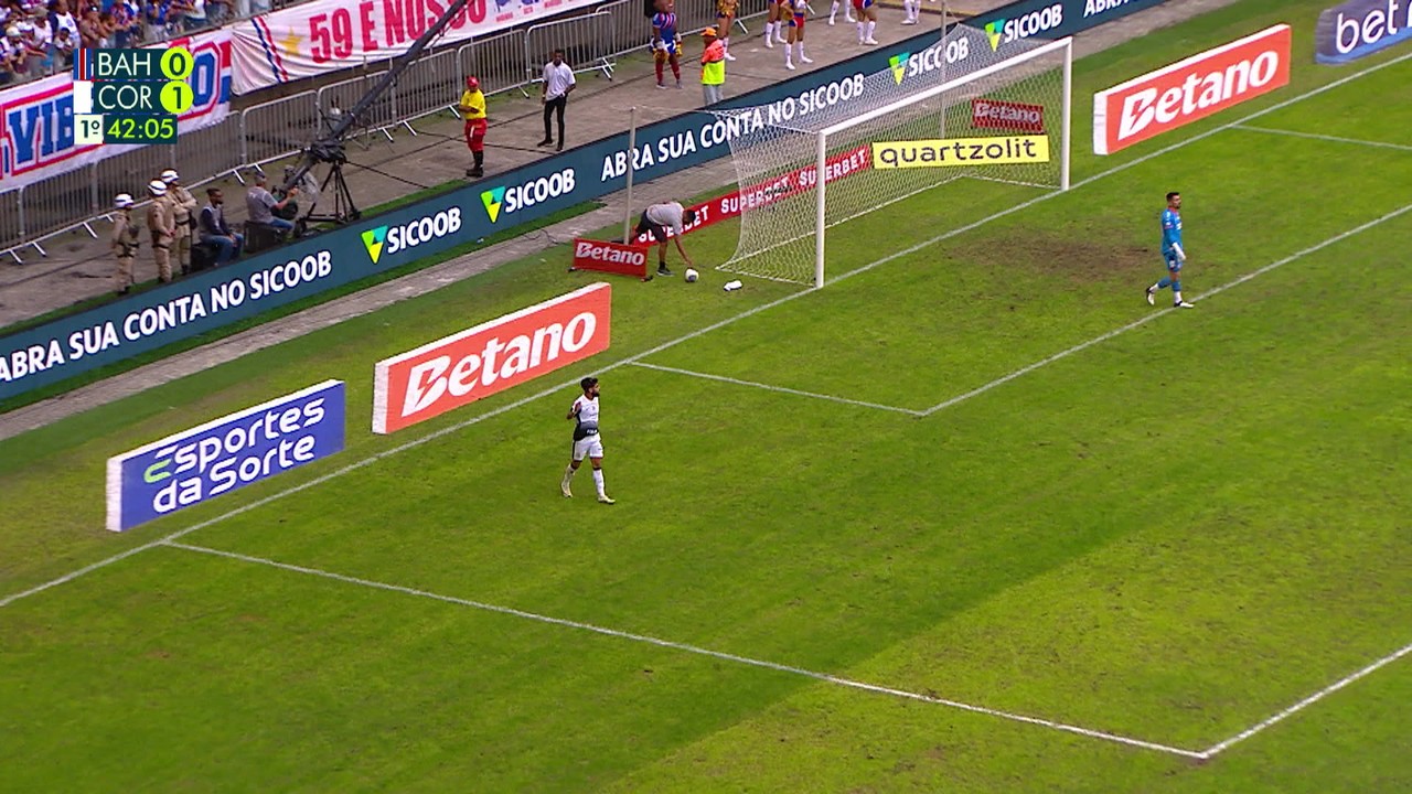 Veja o gol anuladocity evertonYuri Alberto, do Corinthians, na partida contra o Bahia