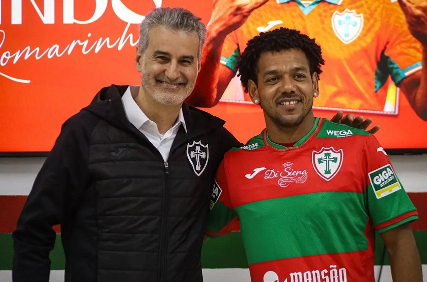 Portuguesa anuncia a contratação do atacante Romarinho, ex-Corinthians