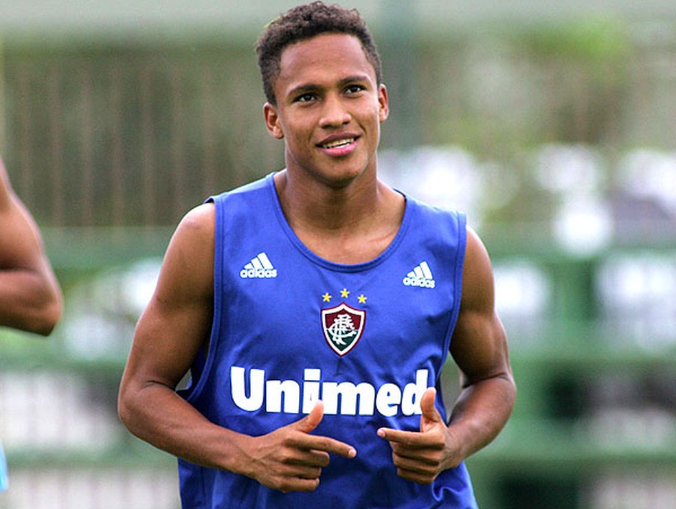 Soares na passagem pelo Fluminense — Foto: Agência FOTOCOM.NET