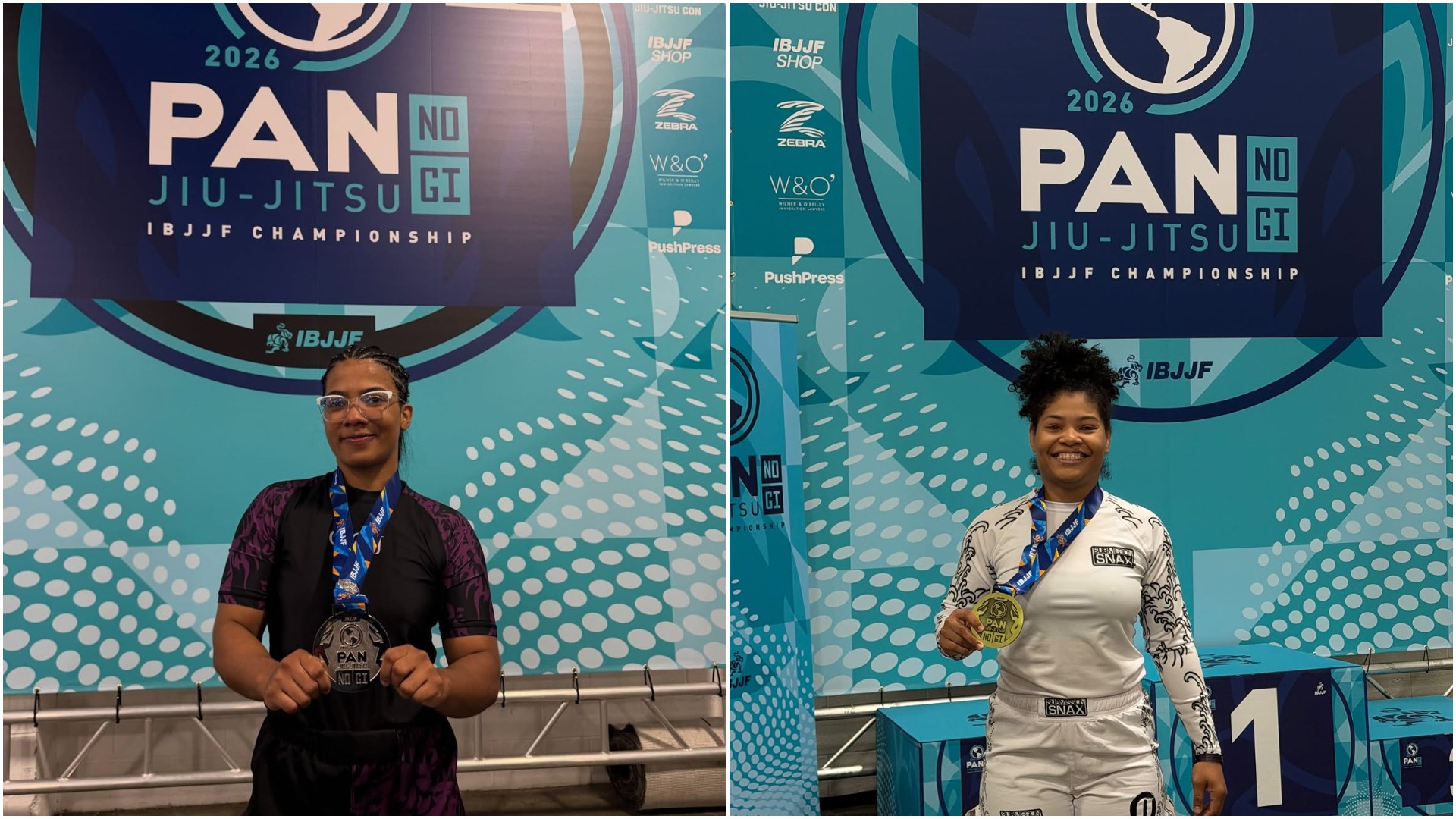Amapaenses conquistam prata e bronze no Pan-Americano de Jiu-Jitsu No-Gi