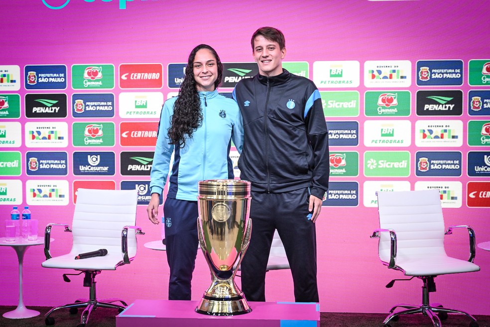 Grêmio chega a sua primeira decisão no torneio e pode ser o único clube fora do Rio de Janeiro a conquistar a Copinha Feminina — Foto: Diego Soares/Ag.Paulistão