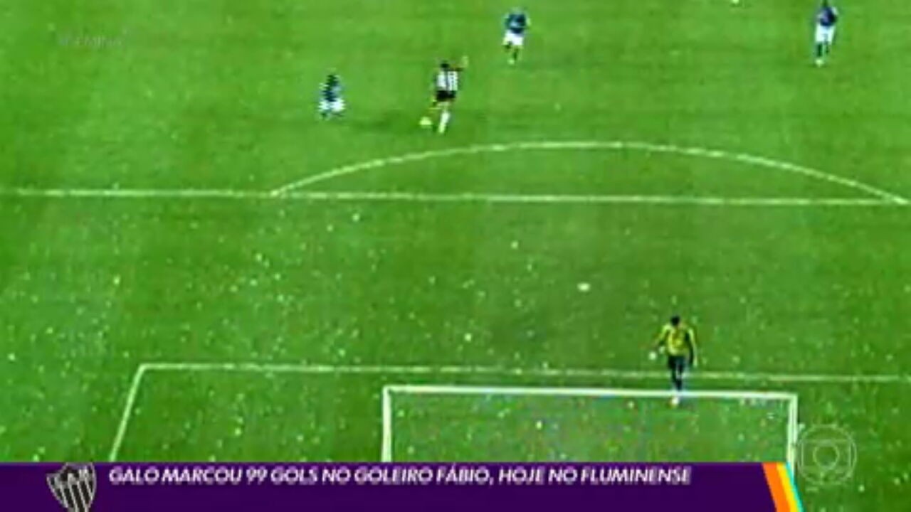 Atlético busca centésimo gol no goleiro Fábio, hoje no Fluminense