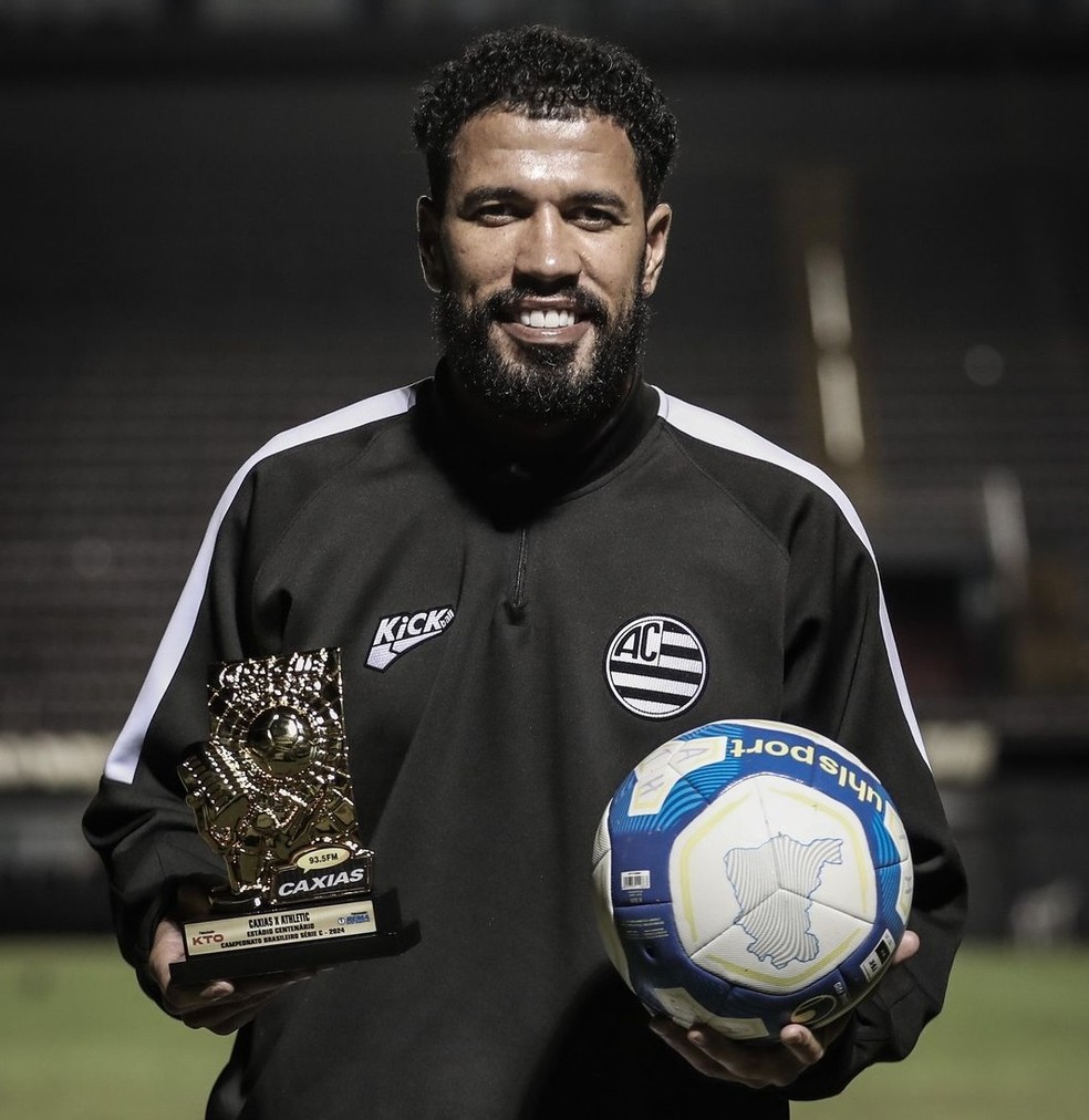 Jonathas; Athletic; Série C — Foto: Athletic/Divulgação