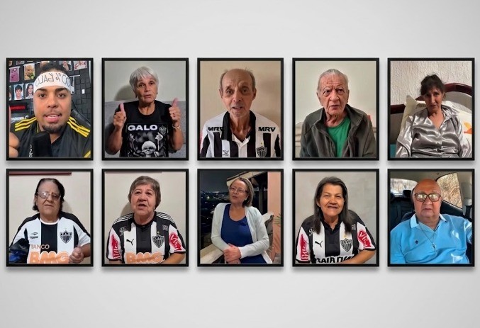 Joelho melhor que o de Neymar: como torcedor do Atlético-MG produziu vídeo que viralizou