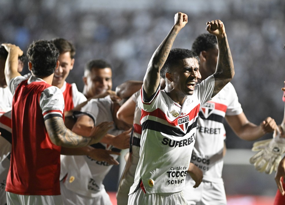Marcos Antônio, do São Paulo, em partida contra o Vasco