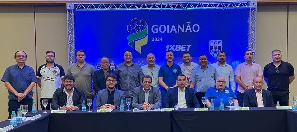 Conselho Técnico do Campeonato Goiano 2024 — Foto: Comunicação/FGF