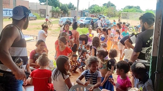 Torcida organizada arrecada doações para açãocomo fazer aposta online na lotéricaDia das Crianças; saiba como ajudar