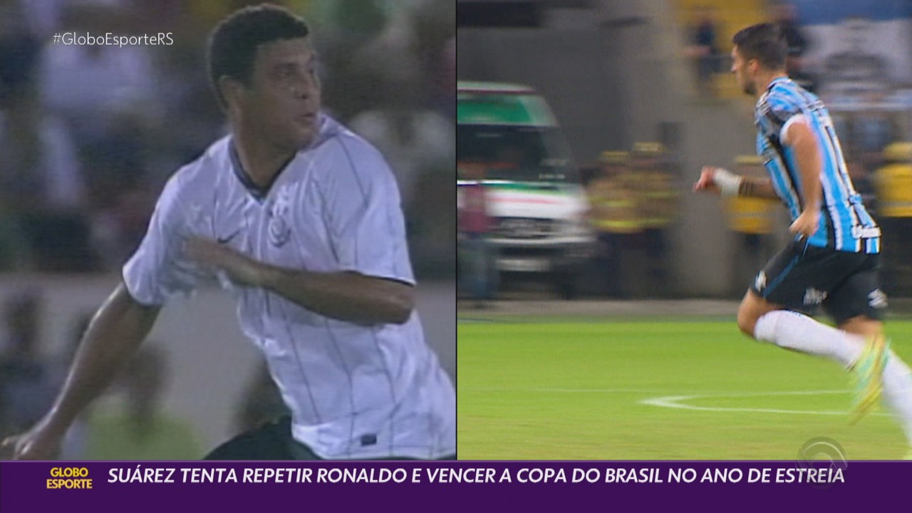 Suárez tenta repetir Ronaldo e vencer a Copa do Brasil no ano de estreia