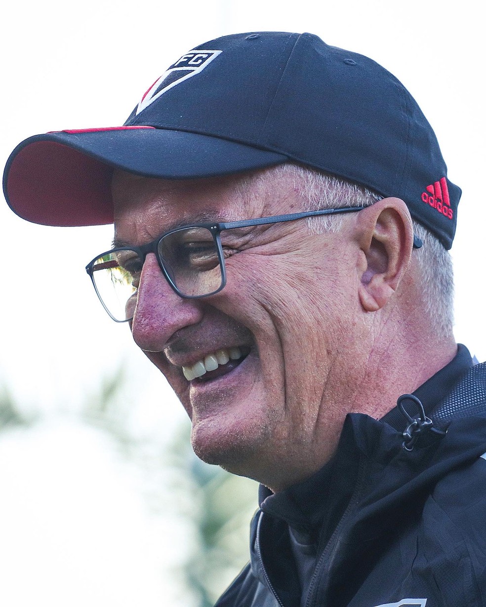 Dorival Júnior durante treino do São Paulo — Foto: Divulgação