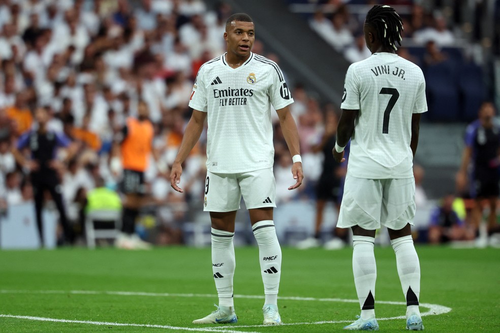 Mbappé e Vinicius Júnior