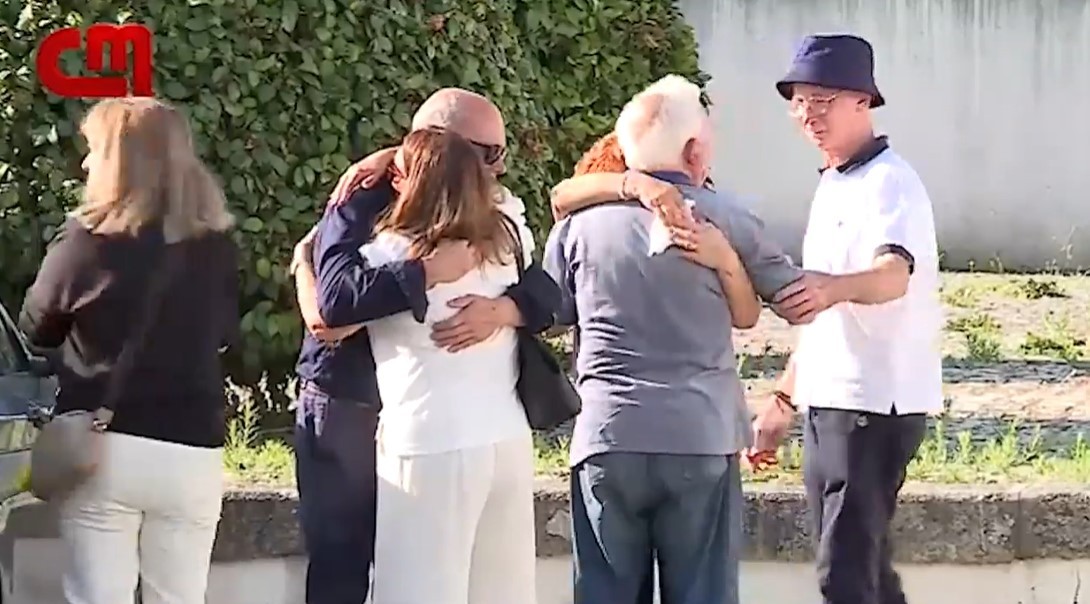 Familiares chegam ao velório de Diogo Jota em Portugal