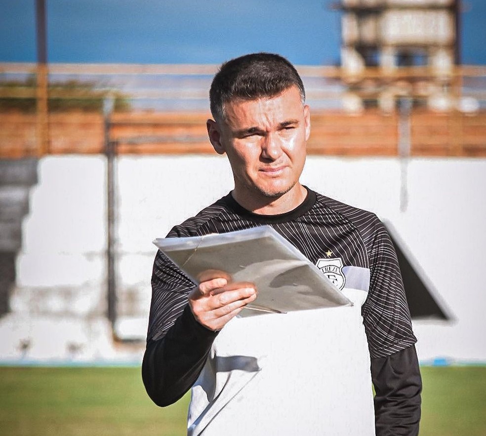 William De Mattia, técnico do Treze — Foto: Daniel Vieira/Treze
