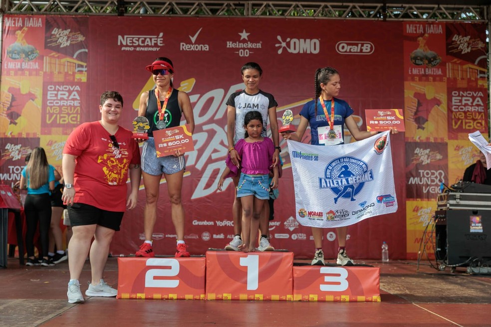 Franciane dos Santos venceu a prova feminina de 5 km. &mdash; Foto: Divulga&ccedil;&atilde;o