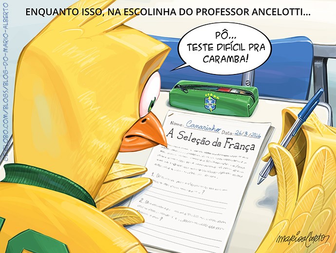 Deixou pra estudar na última hora...