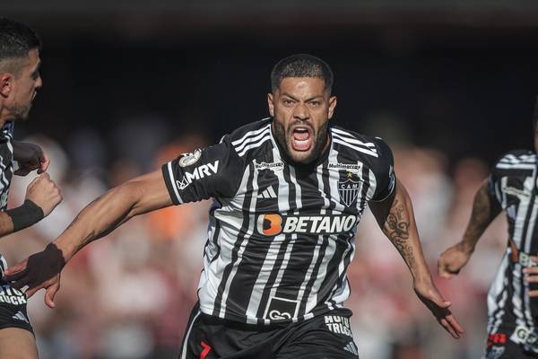 Chute de Hulk em gol pelo Galo fica perto de bater recorde mundial