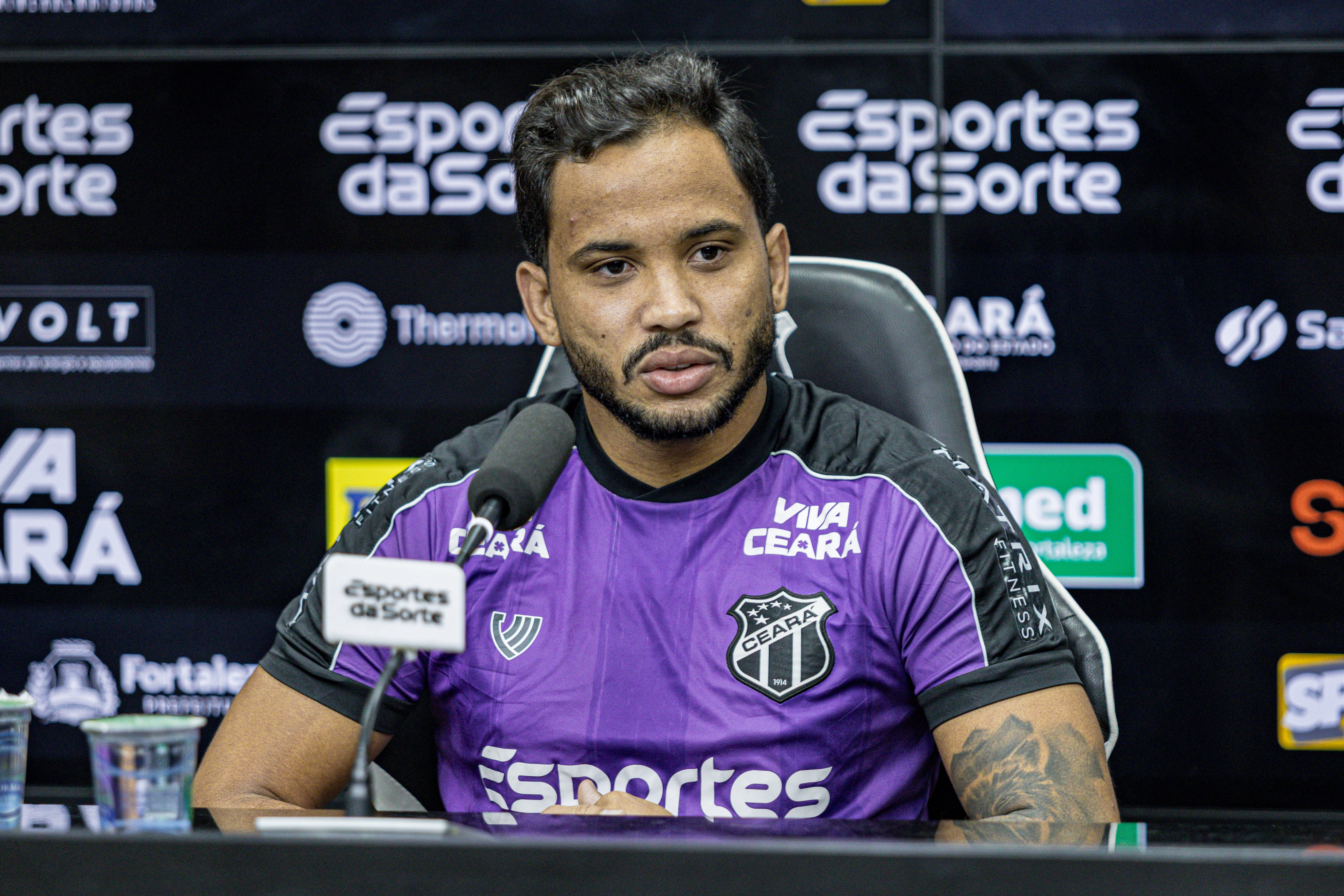 Lourenço revela não saber de proposta de renovação com Ceará