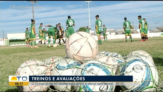 Gurupi inicia preparação para a disputa do Estadual Sub-20; clube tenta o tri - Programa: Bom Dia Tocantins 
