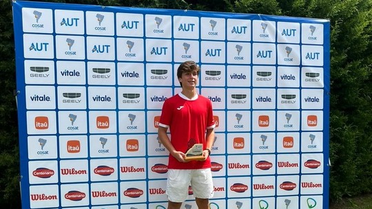 Tenista cuiabano Leonardo Storck é campeão no Uruguai e assume o 2º lugar no ranking sul-americano